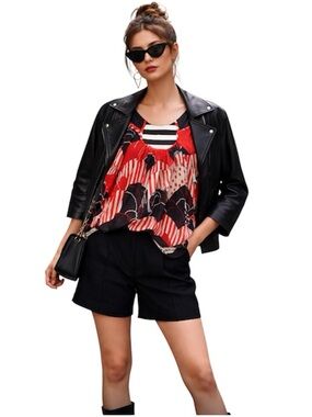 TSUMORI CHISATO SILK TUNIC TOP BLOUSE